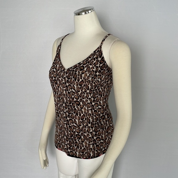 WHBM Reversible Tank Leopard/Floral Size X Small - Picture 6 of 14